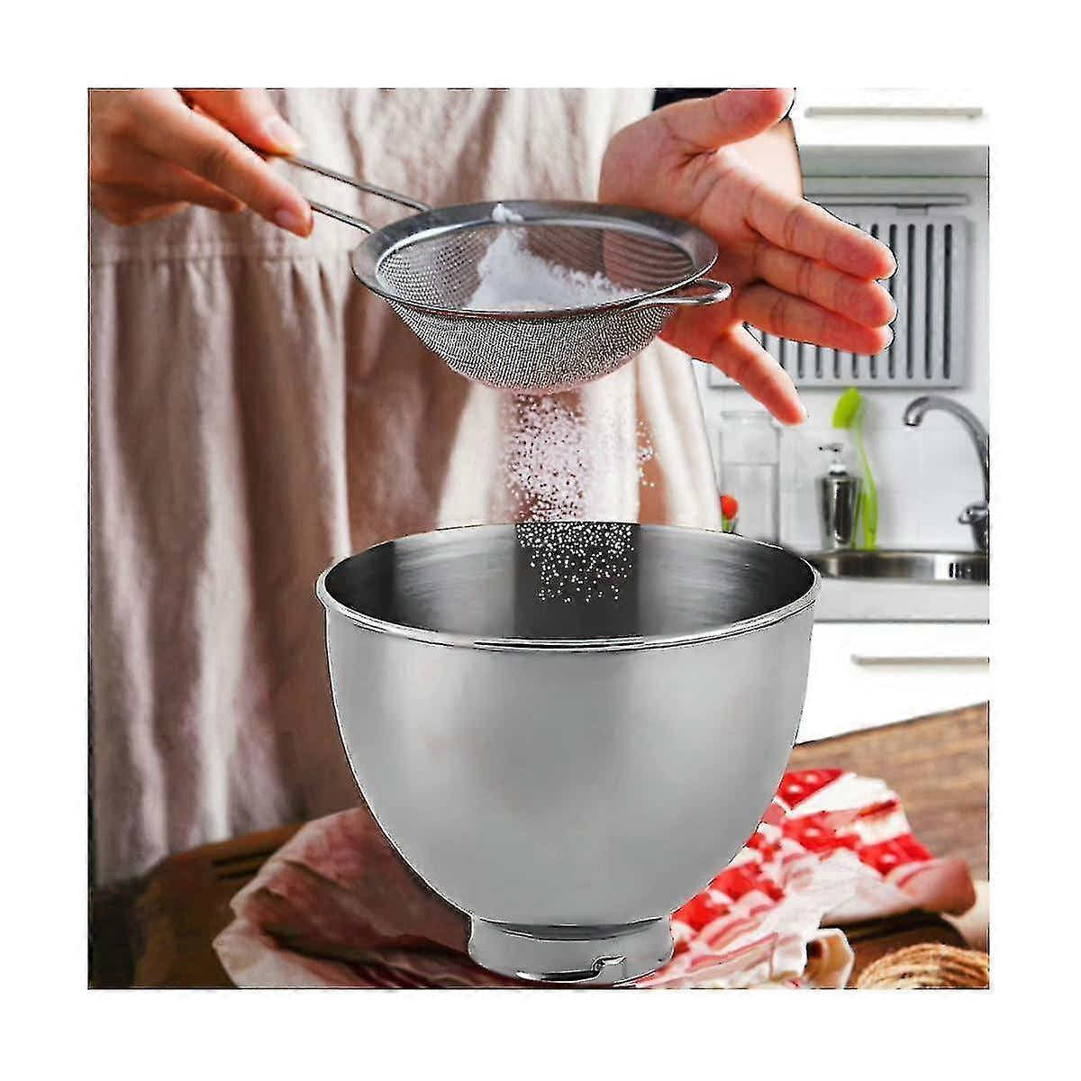DS NA 304 Stainless Steel Bowl Compatible with KitchenAid Classic and Artisan 4.