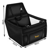 DS NA Pet Car Seat for Dogs and Cats - Black