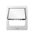 DS NA Cat Mate cat flap, white, comfortable for cats to get in and out