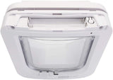 DS NA Cat Mate cat flap, white, comfortable for cats to get in and out