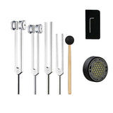 DS NA Healing Tuning Forks Set – 128Hz, 136.1Hz, 256Hz & 384Hz Frequencies