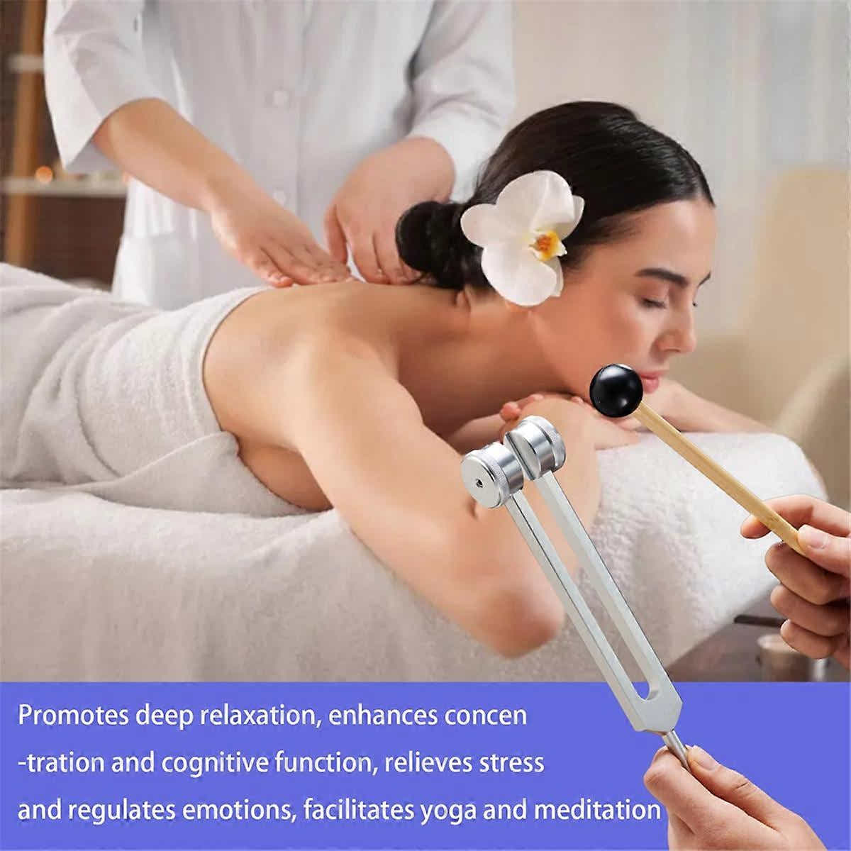 DS NA Healing Tuning Forks Set – 128Hz, 136.1Hz, 256Hz & 384Hz Frequencies