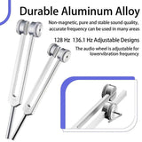 DS NA Healing Tuning Forks Set – 128Hz, 136.1Hz, 256Hz & 384Hz Frequencies