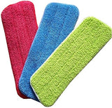DS NA Microfiber Spray Mop Replacement Heads for Wet/Dry Mops,Flat Replacement