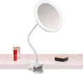 DS NA New Clip-on Magnifying Mirror with LED Light, Rechargeable Light Up Makeup