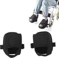 DS NA 2PCS Wheelchair Shoe Holders, Oxford Wheelchair Anti-Fall Restraint Shoes