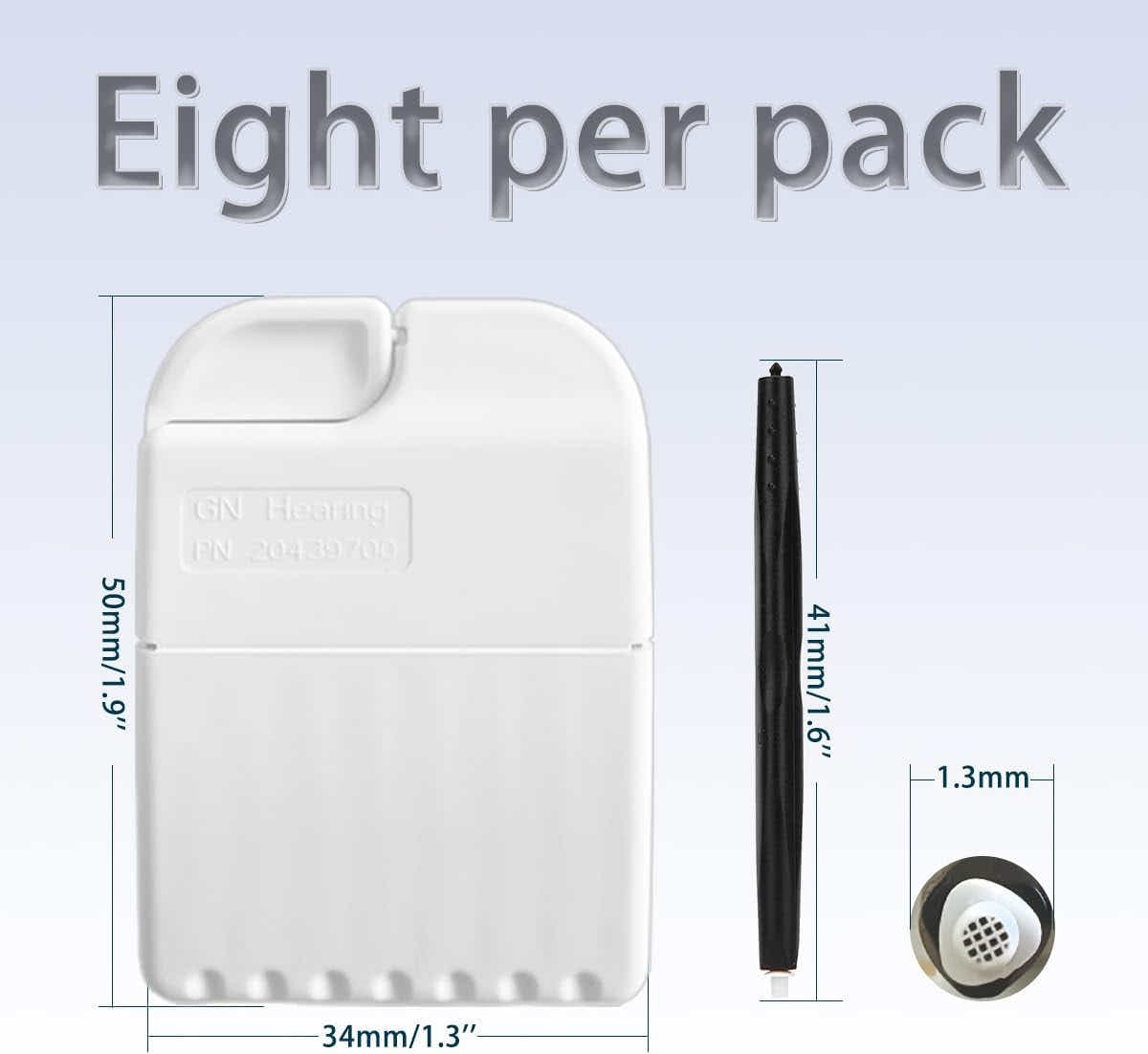 DS NA GN Cerustop Wax Guards PN 20439700 Filters for Resound/phonak/Unitron/Reso