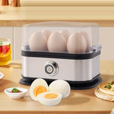DS NA Electric Egg Boiler - Egg Boiler 6 Eggs - Made of Stainless Steel