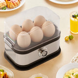 DS NA Electric Egg Boiler - Egg Boiler 6 Eggs - Made of Stainless Steel