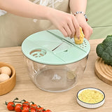 DS NA 2-in-1 Double Decker Vegetable Dryer - Fruit Salad Drainer - Six Replaceab