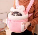 DS NA Cat Bed - Backpack for Pet Travel - Can be used as a basket indoors