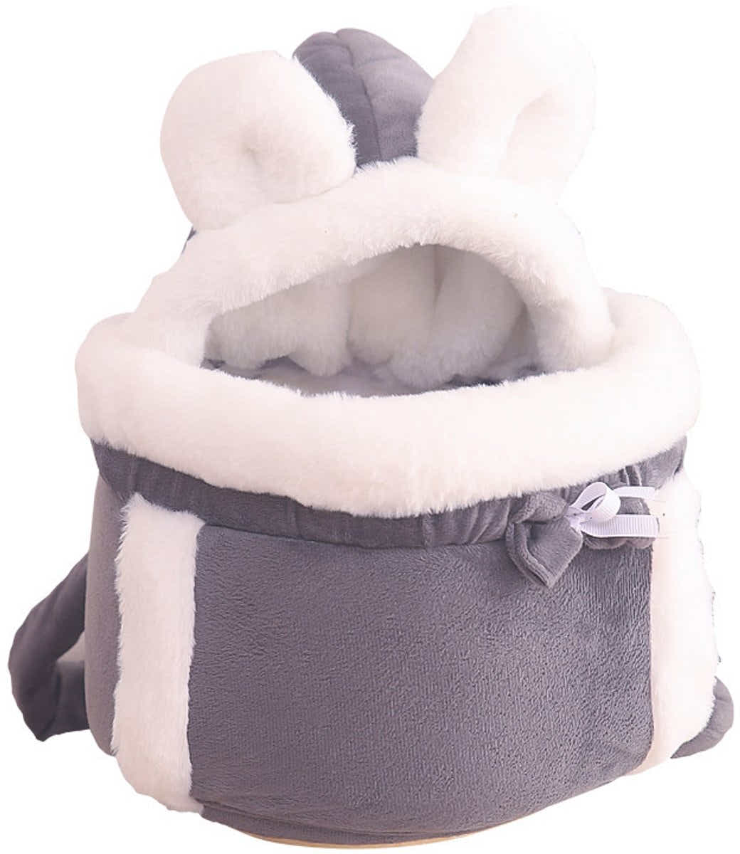 DS NA Cat Bed - Backpack for Pet Travel - Can be used as a cat basket indoors