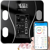 DS NA Smart Scale with Body Analysis - Measures BMI, Fat & Muscle Mass - USB