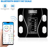 DS NA Smart Scale with Body Analysis - Measures BMI, Fat & Muscle Mass - USB