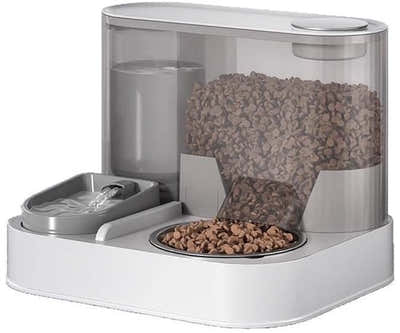 DS NA Automatic Water Bowl for Cats & Dogs – Stainless Steel Large Capacity Feed
