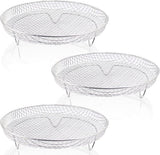 DS NA Multi-layer air fryer rack (3 round layers) - Air fryer baking pan - Air f