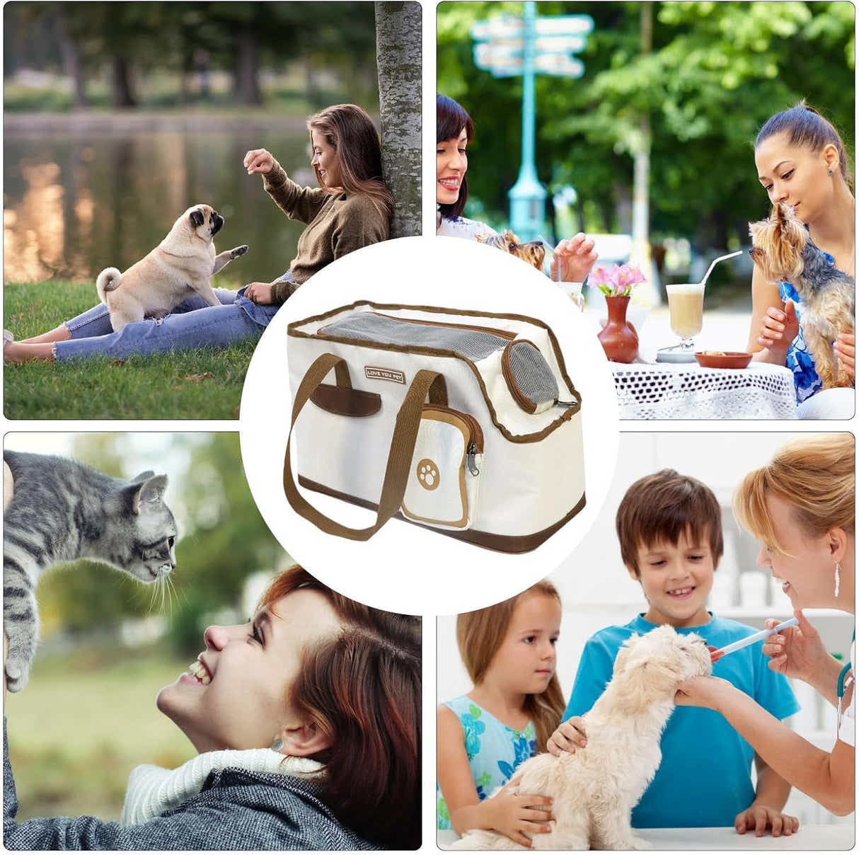 DS NA Portable Cat Cage – For Pets Up to 4.5KG (1PC)