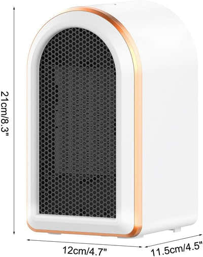 DS NA Fan Heater - 1200W Portable Heater with PTC Graphene Heating