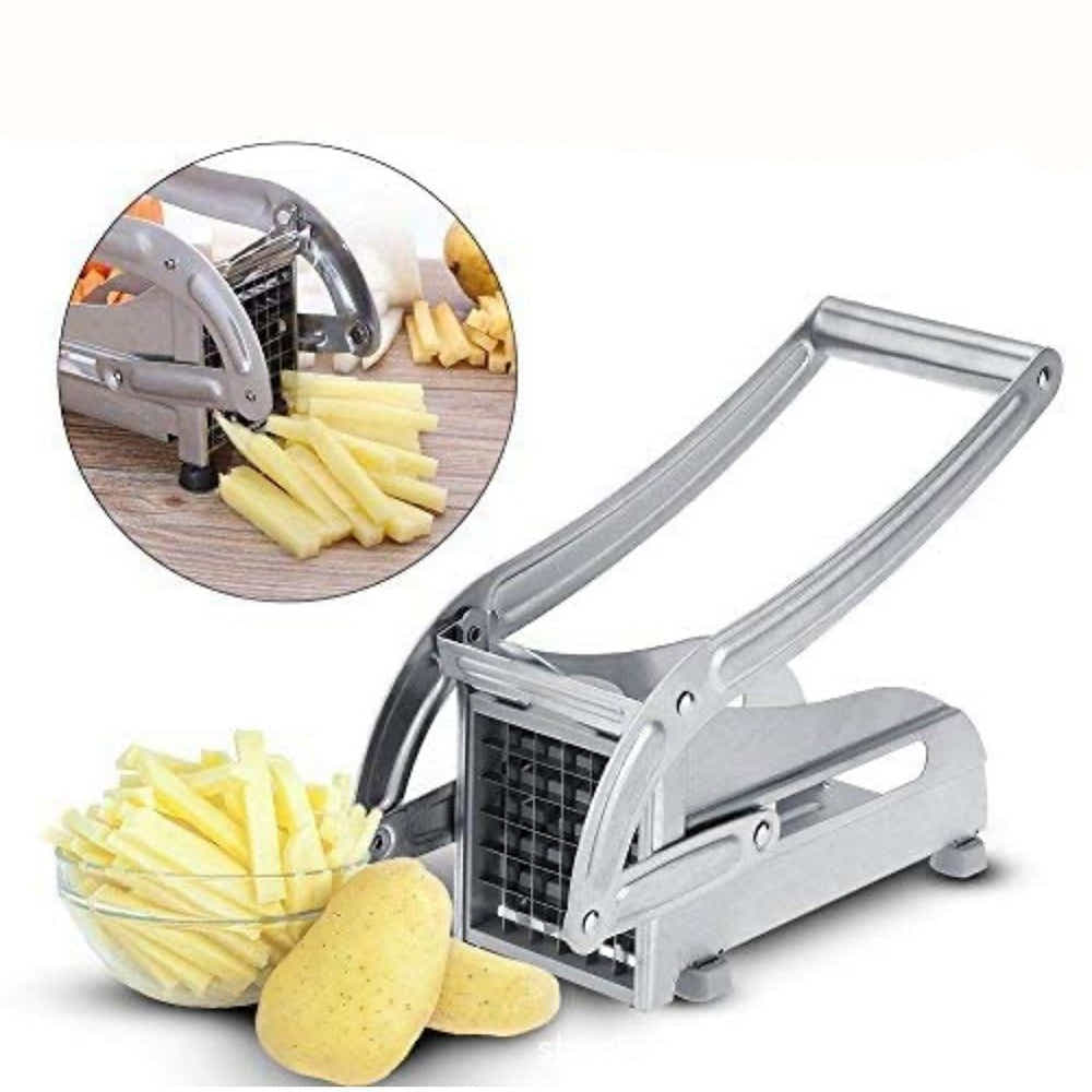 DS NA Potato Slicer - Household Manual Potato Slicer Made of Stainless Steel - C