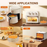 DS NA Multi-layer air fryer rack (3 round layers) - Air fryer baking pan