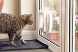 DS NA Cat Mate cat flap, white, comfortable for cat to get in and out