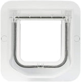 DS NA Cat Mate cat flap, white, comfortable for cat to get in and out