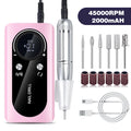 DS NA [CA] Fast and Efficient 45000 rpm Rechargeable Portable Electric Nail File