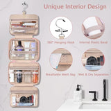 DS NA Hanging Travel Toiletry Bag – Large Makeup Organizer Bag