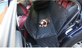 DS NA Heavy Duty Dog Car Seat Cover with Side Flaps – Waterproof Pet Back Seat