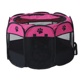 DS NA Portable Pet Playpen – Foldable Octagon Dog & Cat Tent with Oxford Cloth