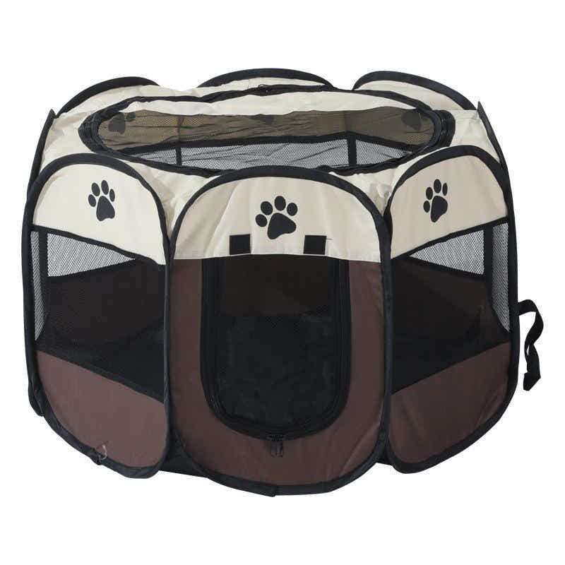 DS NA Portable Pet Playpen – Foldable Oxford Cloth Pet Tent for Dogs & Cats