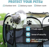 S NA Portable Pet Playpen – Foldable Oxford Cloth Pet Tent for Dogs & Cats