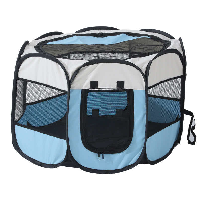 DS NA Portable Pet Playpen – Foldable Oxford Cloth Pet Tent