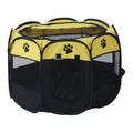 DS NA Portable Pet Playpen – Foldable Octagon Pet Tent with Durable Oxford Cloth