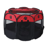 DS NA Portable Pet Playpen – Foldable Octagon Dog & Cat Tent with Oxford Cloth R