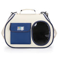 DS NA Navy blue Colors Pet Carrier Backpack, Breathable Cat Carrier Backpack wit
