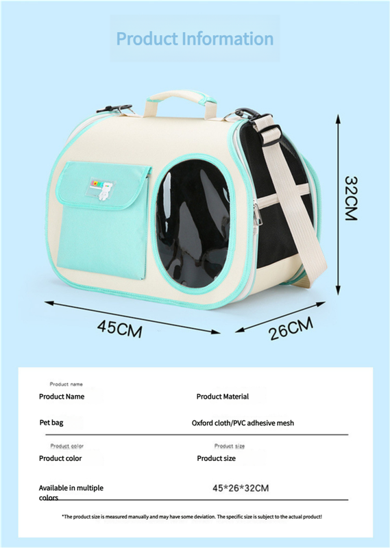 DS NA Navy blue Colors Pet Carrier Backpack, Breathable Cat Carrier Backpack wit