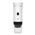 DS NA White Portable Espresso Coffee Machine - Universal 3-in-1 Capsule, Coffee