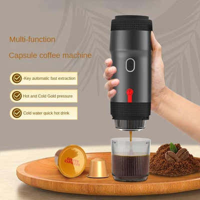 DS NA Green Portable Fully Automatic Espresso Coffee Machine - Universal 3-in-1