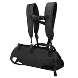 DS NA L Black Multifunctional Pet Backpack with Adjustable Straps, Outdoor Assis