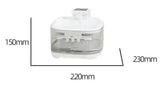 DS NA Black 4.5L Rechargeable Pet Water Fountain for Cats & Dogs