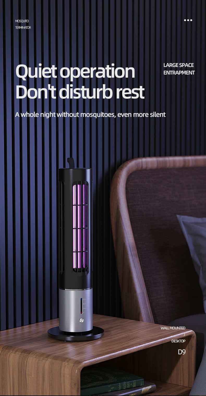 DS NA Electric Mosquito Killer Lamp with Detachable Housing and Timer Function
