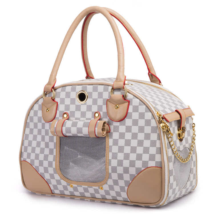 DS NA Portable Pet Travel Bag - Anti-Crush Dog Carrier for Outdoor