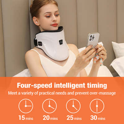 DS NA Electric Heated Neck Massager with Carbon Fiber Infrared Therapy