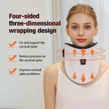DS NA Electric Heated Neck Massager with Carbon Fiber Infrared Therapy