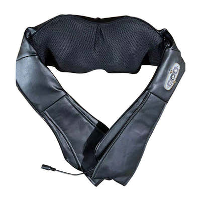 DS NA Portable Kneading Neck and Shoulder Massager with Heat - three-Button