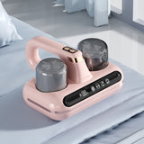 DS NA Pink Without humidity display Wireless Dust Mite Vacuum Cleaner with UV St