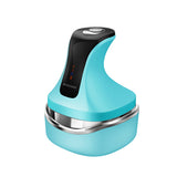 DS NA Blue Rechargeable Electric Scalp Massager with Adjustable Speeds and LED T