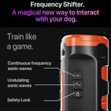 DS NA Gray Multifunctional Ultrasonic Dog Repeller & Flashlight - Long-Range SOS
