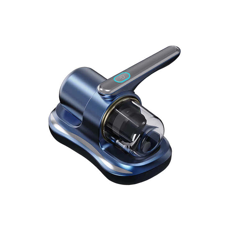 DS NA Blue Handheld Dust Mite Vacuum Cleaner - Cordless, High Suction Power, USB